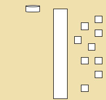 association of quantity and symbol - boads and beads
