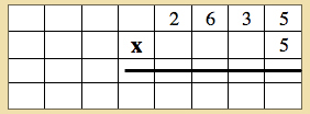 montessori, stamp game, dynamic multiplication, creating a problem