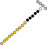 montessori, tables of arithmetic, substraction snake game illustration