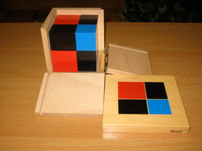 Montessori Binomial Cube